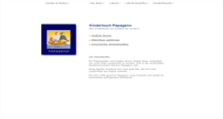 Desktop Screenshot of online.kinderbuch-papageno.com